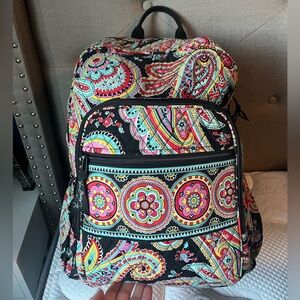 Vera Bradley Colorful Paisley Backpack